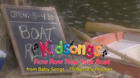 row row row your boat kidsongs